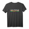 Retro Kalifornien Vintage Farben Los Angeles Geschenk T-Shirt – Perfekt für Surfer, Strandliebhaber & LA-Fans als Urlaubs- oder Weihnachtsgeschenk