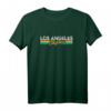 Retro Kalifornien Vintage Farben Los Angeles Geschenk T-Shirt – Perfekt für Surfer, Strandliebhaber & LA-Fans als Urlaubs- oder Weihnachtsgeschenk