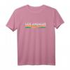 Retro Kalifornien Vintage Farben Los Angeles Geschenk T-Shirt – Perfekt für Surfer, Strandliebhaber & LA-Fans als Urlaubs- oder Weihnachtsgeschenk