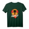 Alanya Türkei Urlaub T-Shirt mit Sonnenuntergang und Palme - Perfektes Souvenir und Geschenk für Reise, Ferien und Flitterwochen