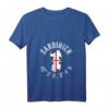 Damen Sardinien Italien Sardegna Reise T-Shirt mit V-Ausschnitt – Perfekt für Sommerurlaub, Touristen & Inselreisende