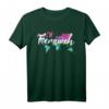 Fernweh Weltkarte Backpacker T-Shirt – Perfekt für Weltreisende, Reiselustige & als Geschenk für Abenteurer