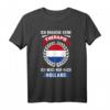 Holland Keine Therapie Urlaub Reise Ferien Spruch T-Shirt – Lustiges Geschenk für Holland-Fans und Reiseliebhaber