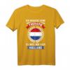 Holland Keine Therapie Urlaub Reise Ferien Spruch T-Shirt – Lustiges Geschenk für Holland-Fans und Reiseliebhaber