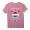 Holland Keine Therapie Urlaub Reise Ferien Spruch T-Shirt – Lustiges Geschenk für Holland-Fans und Reiseliebhaber