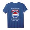 Holland Keine Therapie Urlaub Reise Ferien Spruch T-Shirt – Lustiges Geschenk für Holland-Fans und Reiseliebhaber