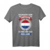 Holland Keine Therapie Urlaub Reise Ferien Spruch T-Shirt – Lustiges Geschenk für Holland-Fans und Reiseliebhaber