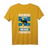 Ich Muss Gar Nix - Ich Muss Nur Nach Schweden Reise T-Shirt für Natur- und Campingliebhaber, Skandinavienurlaub & Geschenkideen