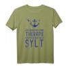 Ich Brauche Keine Therapie Ich Muss Nur Nach Sylt - Maritimes T-Shirt mit Anker und Möwen für Nordsee- und Sylt-Fans