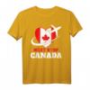 Backpacking Kanada T-Shirt Geschenkidee - Lustiges Reisespruch-Shirt mit Ahornblatt und Flugzeug für Geburtstag & Weihnachten
