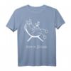 Lustiges Pferd mit Rädern T-Shirt für den Urlaub – Humorvolles Reise- und Ferienshirt für Strand, Sonne & Entspannung