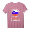 Lustiges Slowenien Urlaub T-Shirt - Perfektes Geschenk für Balkan-Reisende, Wanderer & Skifahrer im Sommer und Winter