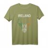 Irland Hirsch Shirt mit Irischer Flagge – Lustiges & Cooles Souvenir für Reise & Geschenk für Hirschliebhaber