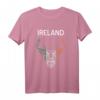 Irland Hirsch Shirt mit Irischer Flagge – Lustiges & Cooles Souvenir für Reise & Geschenk für Hirschliebhaber