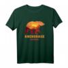 Anchorage Alaska Grizzlybär T-Shirt für Nordamerika Fans – Perfektes Geschenk für Alaska-Reisende, Wildnis- und Naturliebhaber