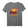 Anchorage Alaska Grizzlybär T-Shirt für Nordamerika Fans – Perfektes Geschenk für Alaska-Reisende, Wildnis- und Naturliebhaber
