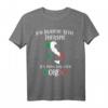 Ich Brauche keine Therapie Ich muss nur nach Florenz Reisen T-Shirt – Lustiges Italienurlaub Geschenk für Familien und Reisebegeisterte