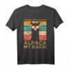 Adventure You Say? Alpaca My Bags Vintage Lustiges Reise T-Shirt – Perfekt für Camper, Wanderer & Tierliebhaber als Geschenk