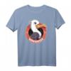 Möwiestar Möwe mit Bootsanker T-Shirt – Norddeutschland, Ostsee & Nordsee Urlaub, Segler & Camping Fans