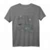 Reise T-Shirt Weltreise Urlaub Geschenk – Lustiges Design mit Sehenswürdigkeiten für Reiseliebhaber, Kinder & Erwachsene, perfekt zu Weihnachten & Geburtstag