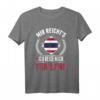 Mir reicht's Ich reise nach Thailand T-Shirt - Perfektes Souvenir für Thailand-Urlauber & Fans der thailändischen Flagge