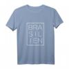 Brasilien-Andenken-Geschenk T-Shirt - Modernes Design für Reisen nach Brasilien & Souvenir-Liebhaber