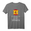 Ich muss gar nix Ich muss nach Spanien - Lustiges Reise T-Shirt für Spanienurlaub, Souvenir & Spanienliebhaber