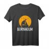 Insel Bornholm Ostsee T-Shirt mit Segelboot - Lustiges Geschenk für Liebhaber der Ostseeinsel Bornholm