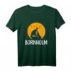 Insel Bornholm Ostsee T-Shirt mit Segelboot - Lustiges Geschenk für Liebhaber der Ostseeinsel Bornholm