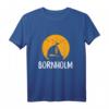 Insel Bornholm Ostsee T-Shirt mit Segelboot - Lustiges Geschenk für Liebhaber der Ostseeinsel Bornholm