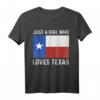 Girl Love Texas Western USA T-Shirt für Damen – Klassisch geschnitten, ideal für Reisen in die Südstaaten und Texas