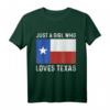 Girl Love Texas Western USA T-Shirt für Damen – Klassisch geschnitten, ideal für Reisen in die Südstaaten und Texas