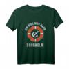 Ich will nur nach Bornholm - Urlaub Reise Ostsee T-Shirt mit Anker und Rettungsring – Perfektes Geschenk für Bootsführer, Segler & Wassersportler