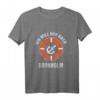 Ich will nur nach Bornholm - Urlaub Reise Ostsee T-Shirt mit Anker und Rettungsring – Perfektes Geschenk für Bootsführer, Segler & Wassersportler