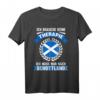 Schottland Ich brauche keine Therapie - Ich muss nur nach Schottland T-Shirt, lustiges Geschenk für Reiseliebhaber & Schottland-Fans