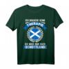 Schottland Ich brauche keine Therapie - Ich muss nur nach Schottland T-Shirt, lustiges Geschenk für Reiseliebhaber & Schottland-Fans