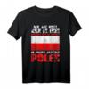 Polen Urlaub T-Shirt mit polnischer Flagge & Spruch - Lustiges Reisesouvenir für Sommerurlauber & Touristen in Warschau und Schlesien