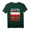 Polen Urlaub T-Shirt mit polnischer Flagge & Spruch - Lustiges Reisesouvenir für Sommerurlauber & Touristen in Warschau und Schlesien