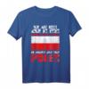 Polen Urlaub T-Shirt mit polnischer Flagge & Spruch - Lustiges Reisesouvenir für Sommerurlauber & Touristen in Warschau und Schlesien
