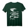Osfriesische Inseln Silhouette T-Shirt - Nordsee Urlaub, Strand, Watt & Leuchtturm Design für Insel- und Meerliebhaber