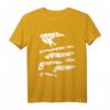 Osfriesische Inseln Silhouette T-Shirt - Nordsee Urlaub, Strand, Watt & Leuchtturm Design für Insel- und Meerliebhaber