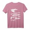 Osfriesische Inseln Silhouette T-Shirt - Nordsee Urlaub, Strand, Watt & Leuchtturm Design für Insel- und Meerliebhaber