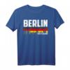 Berlin Skyline Deutschland Heimat Stadt Souvenir T-Shirt – Perfektes Geschenk für Berliner, Urlaub, Geburtstag & Weihnachten