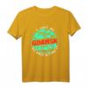 Gdansk Tourist Reisen in die ganze Welt T-Shirt – Lustiges Reisesouvenir für Weltenbummler, Abenteuer und Skyline-Liebhaber