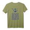 Ich Muss Gar Nix Ich Muss Nur Nach Borkum T-Shirt - Lustiges Urlaubs- und Reiseshirt für Nordsee-Fans und Ostfriesland-Besucher
