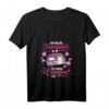 Damen Camping Camper Flamingo Wohnwagen T-Shirt mit V-Ausschnitt – Lustiges Camperin Outfit für Abenteuer und Camping Fans