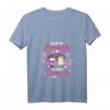 Damen Camping Camper Flamingo Wohnwagen T-Shirt mit V-Ausschnitt – Lustiges Camperin Outfit für Abenteuer und Camping Fans