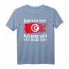 Tunesien Reise T-Shirt für Tunesier und Touristen - Flagge, Tunis & Tunesisch sprechen Design