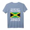Jamaika Jamaikanische Flagge Reise Urlaub Lustiges T-Shirt - Perfekt für Sommerferien, Strand & Karibik-Urlaub mit Spruch