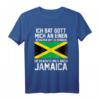 Jamaika Jamaikanische Flagge Reise Urlaub Lustiges T-Shirt - Perfekt für Sommerferien, Strand & Karibik-Urlaub mit Spruch